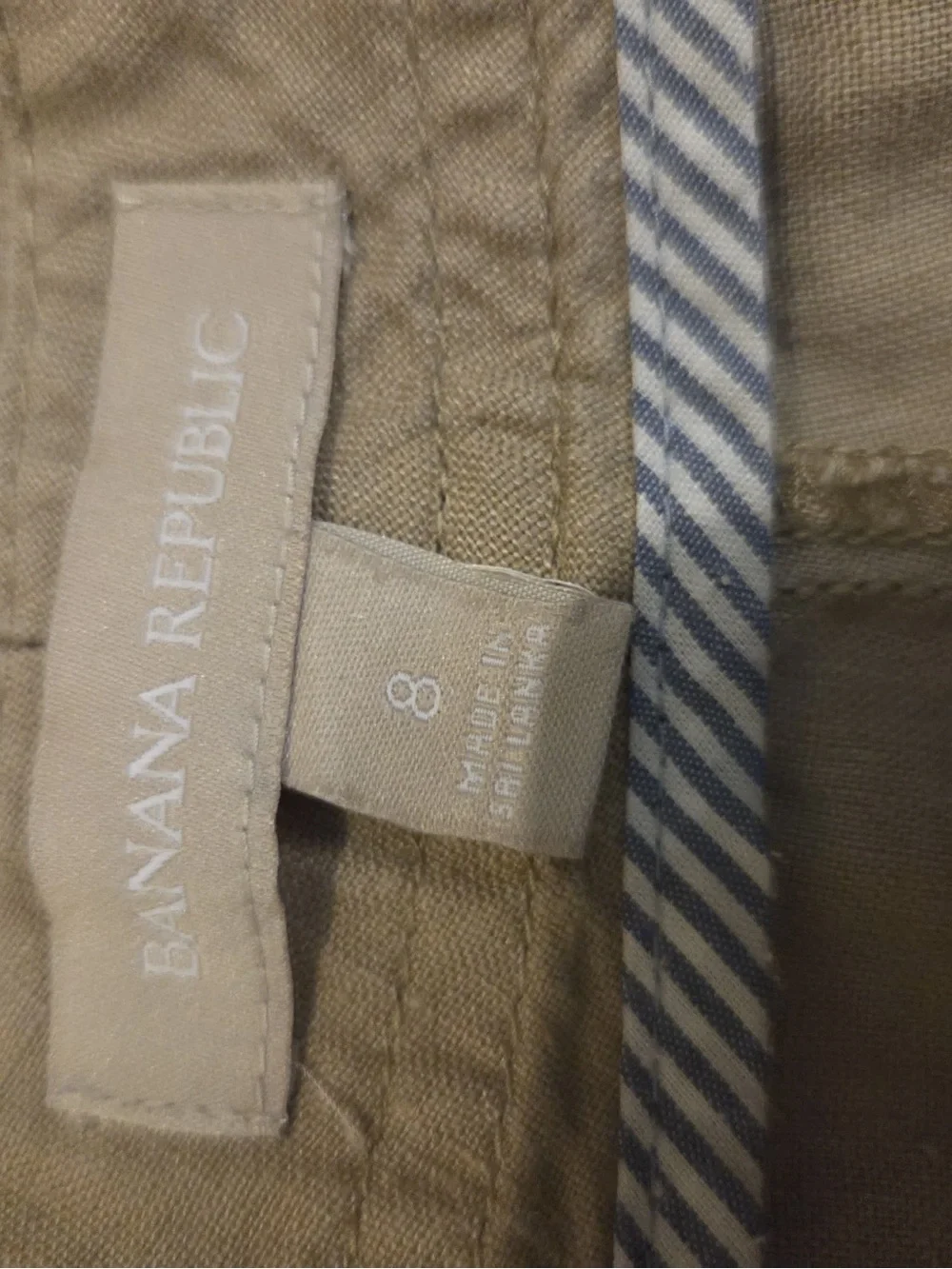 Banana Republic Women’s Khaki Straight-Leg Pants - Light Tan - Picture 3 of 6